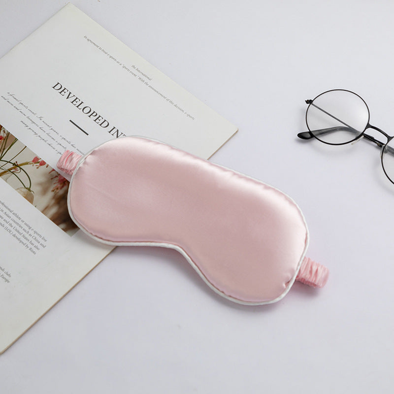 Unisex nan luxurious satin sleep mask with adjustable elastic band and soft padding Stornfield