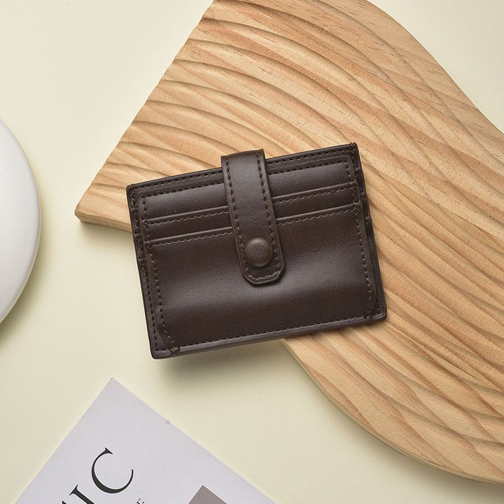 Minimalist Leather Card Holder Stornfield