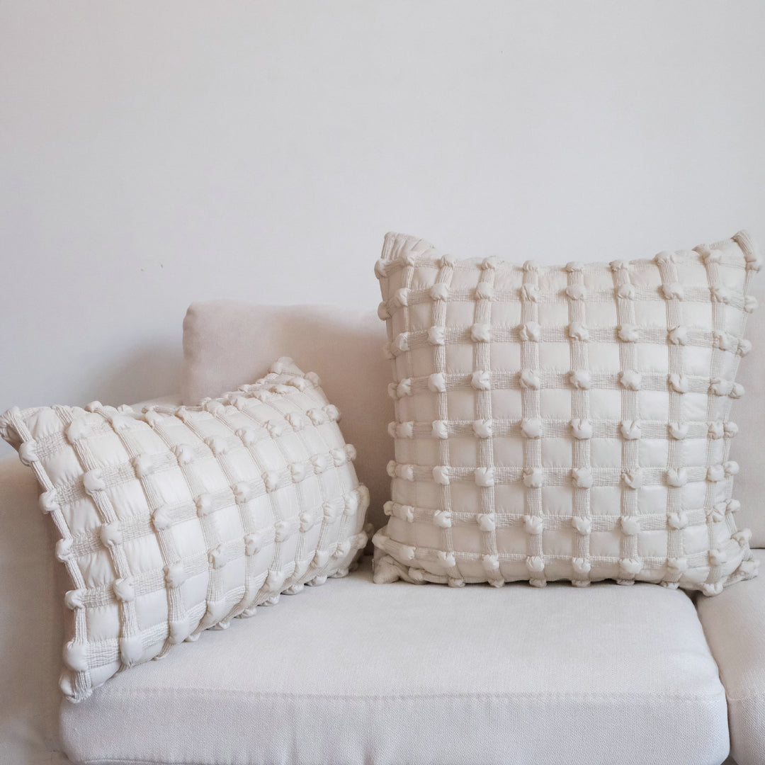 Textured Knit Throw Pillow for Home Decor