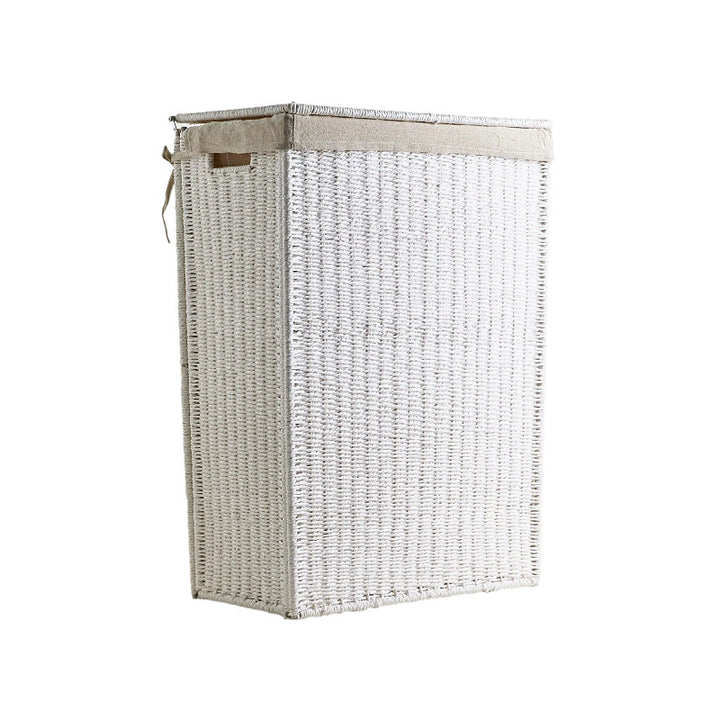 High-quality laundry basket made of natural wicker Stornfield