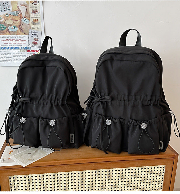 City backpack with innovative compartment system and adjustable carrying straps Stornfield