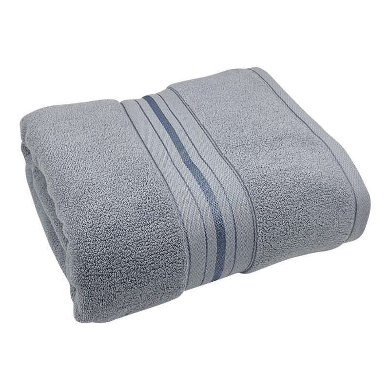 High-quality terry bath towel with elegant stripe detail Stornfield