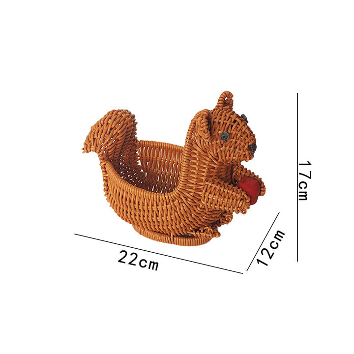 Decorative Woven Duck-Shaped Basket Stornfield
