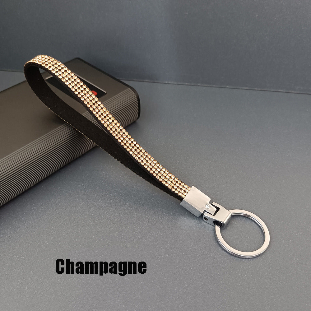 Elegant Rhinestone Keychain Strap Stornfield