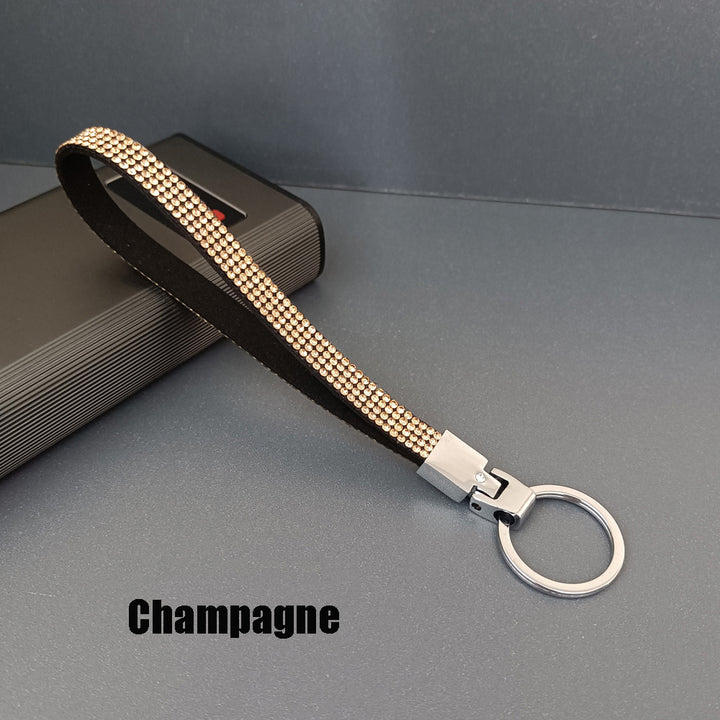 Elegant Rhinestone Keychain Strap Stornfield