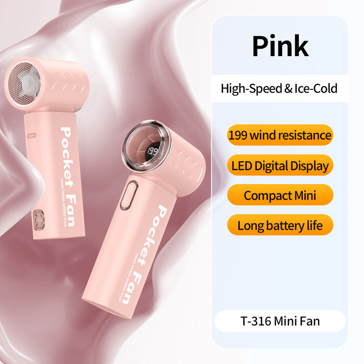 Unisex High-Performance Mini Handheld Fan Stornfield