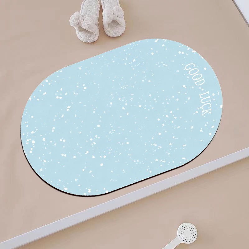 Stylish Motivational Bath Mat