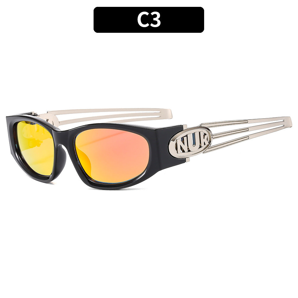 Sporty Cat-Eye Sunglasses