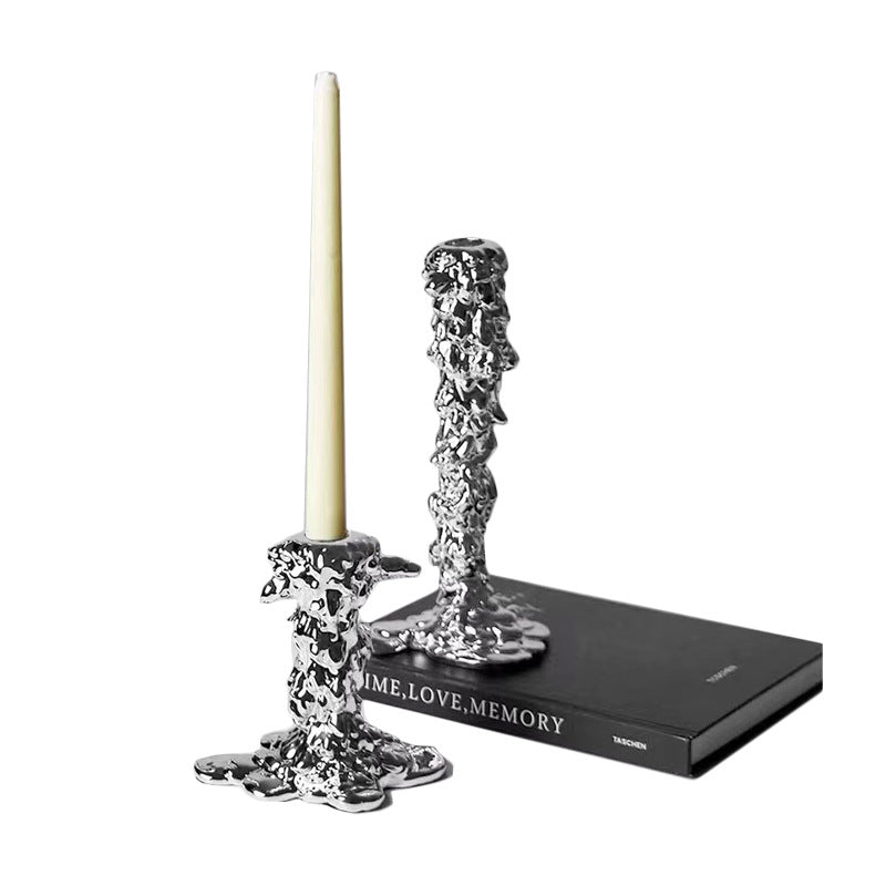 Contemporary Abstract Candle Holders