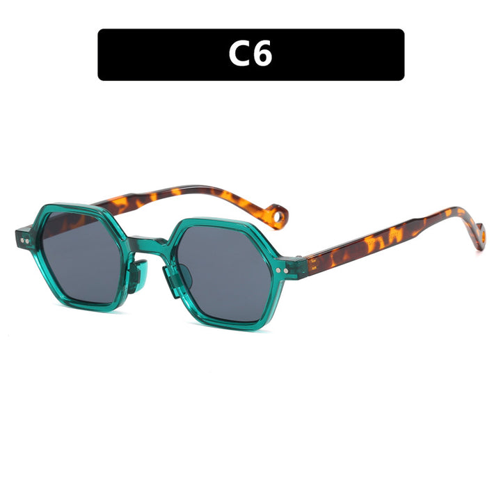 Women's hexagonal sunglasses in a modern design with protective lenses Stornfield