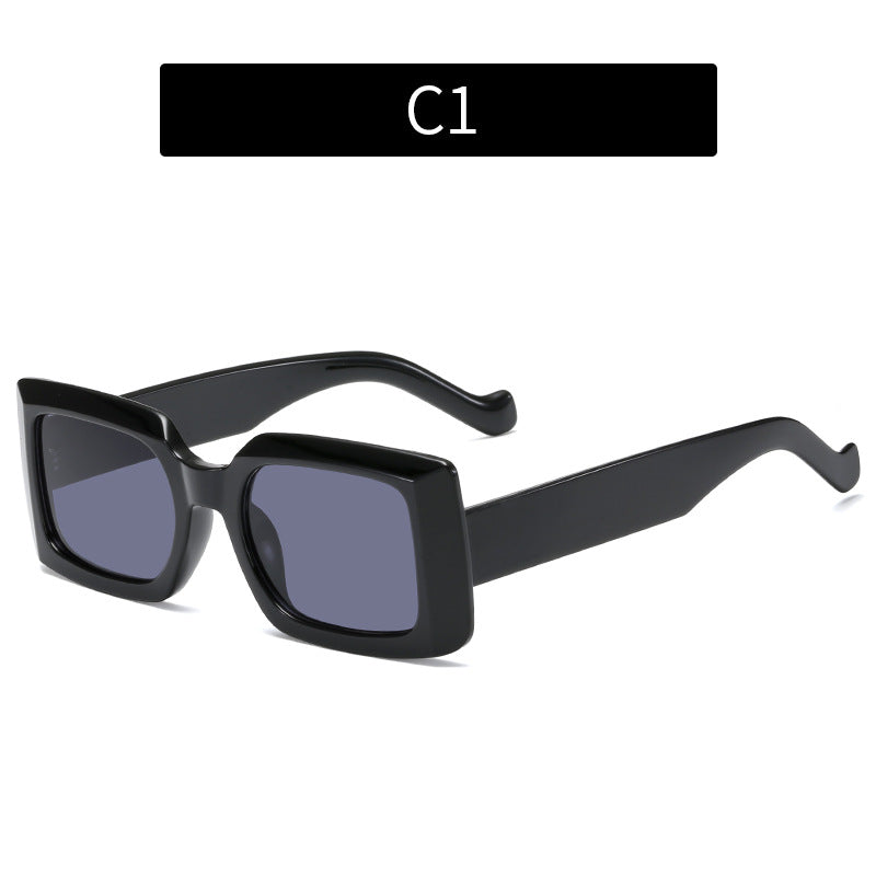Modern Chunky Geometric Sunglasses