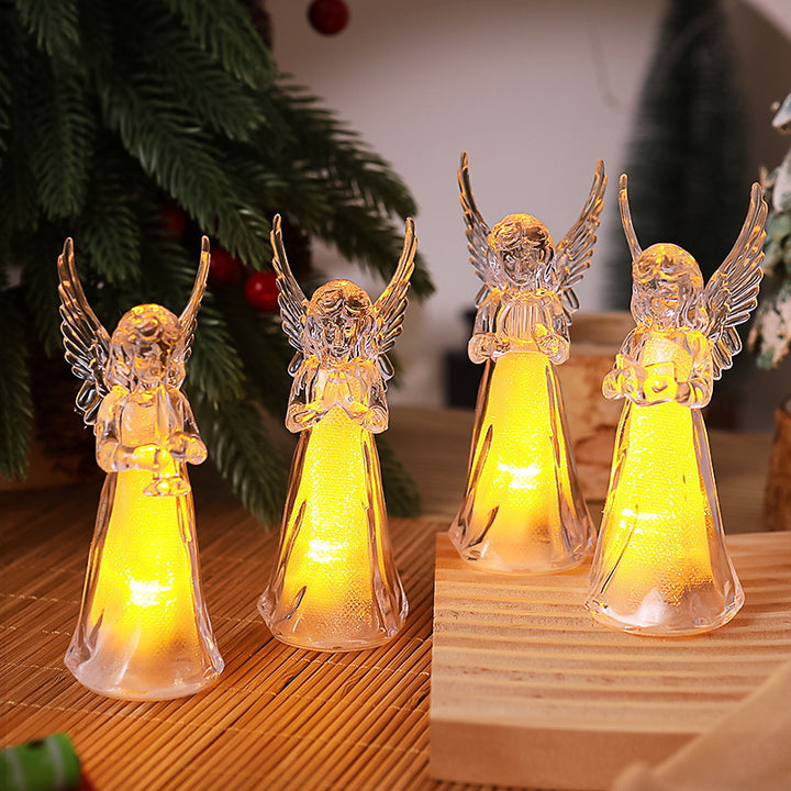 Elegant LED Angel Light Figure Stornfield