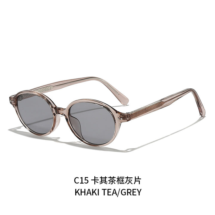 Women's round sunglasses with modern, stylish frame Stornfield