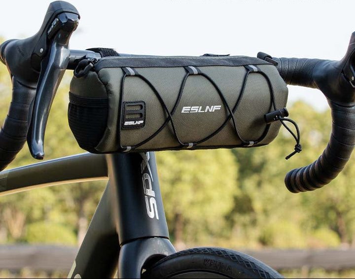 compact waterproof bicycle handlebar accessory bag Stornfield