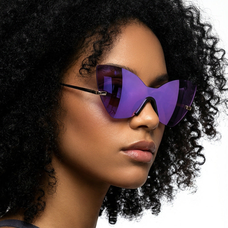 Women's extravagant Cat-Eye sunglasses with high-quality metal frame Stornfield