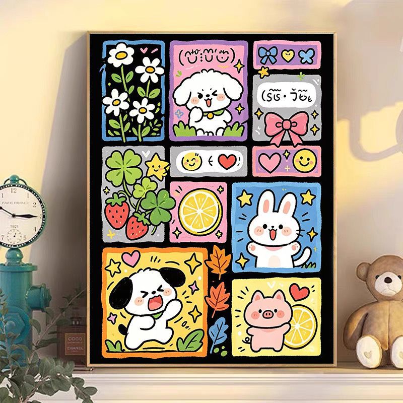 Cute Ice Cream-Themed Wall Art Stornfield