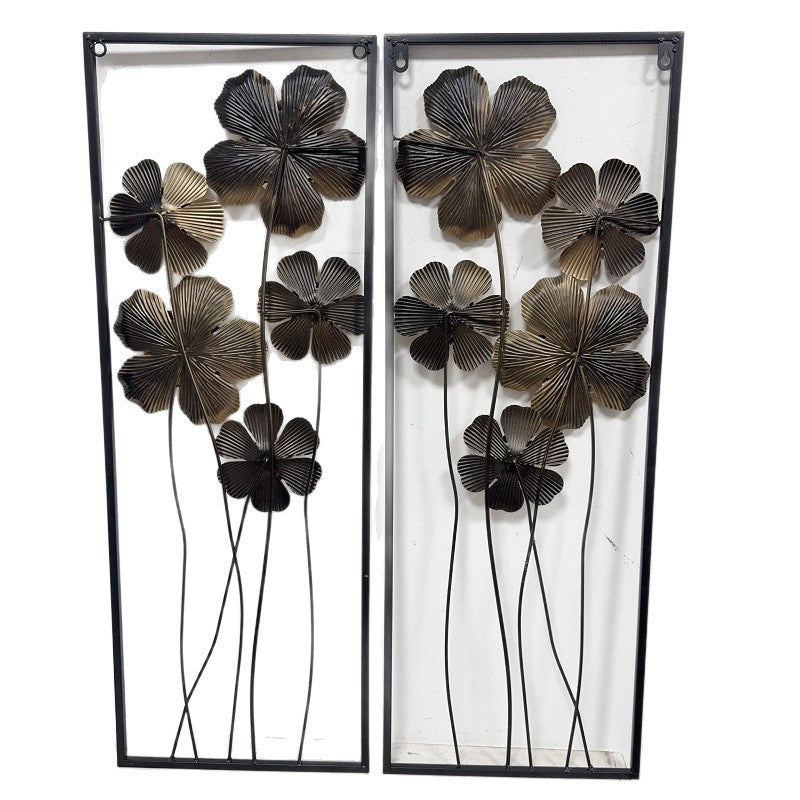 Artistic Floral Wall Metal Decor Stornfield