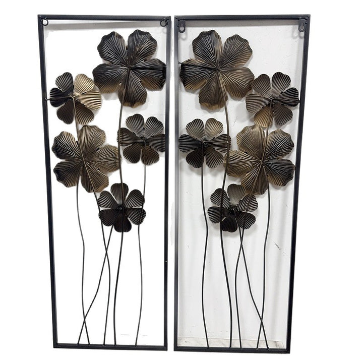 Artistic Floral Wall Metal Decor Stornfield
