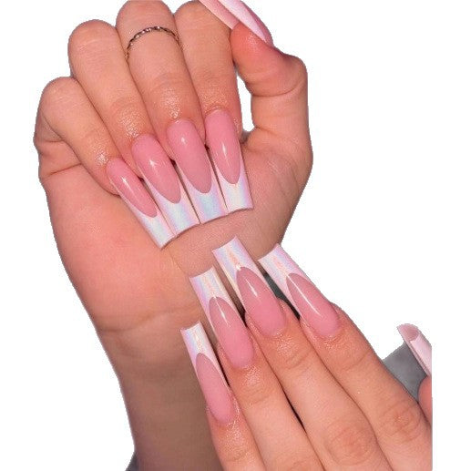 Elegant French Tip Nail Art Enhancements Stornfield
