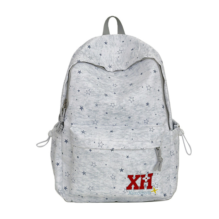 Casual Star-Embellished Backpack Stornfield 1791205546