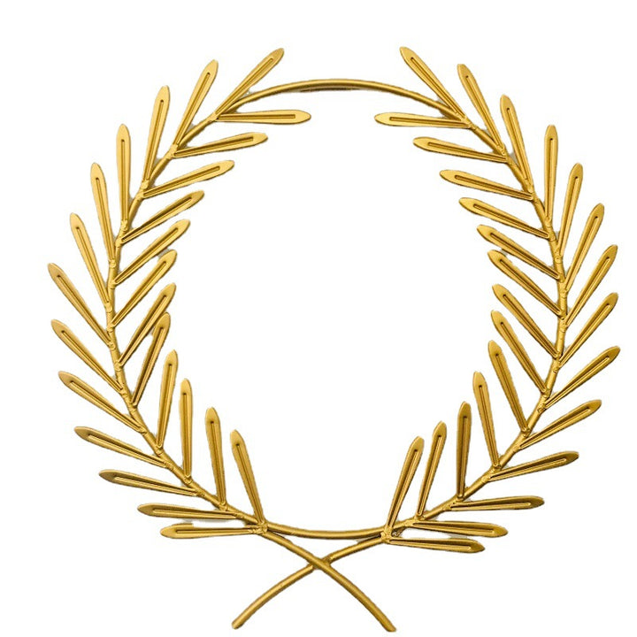 Decorative Metal Wreath for Wall Art Stornfield