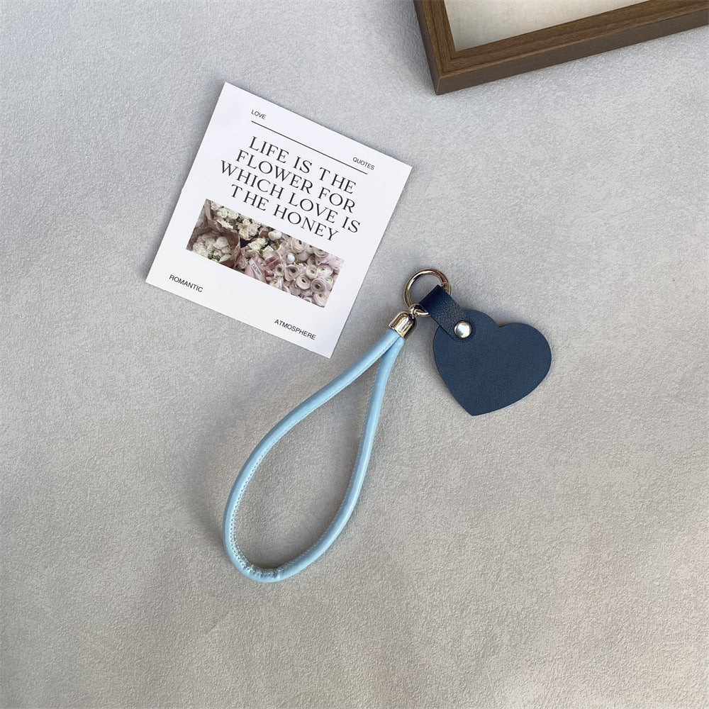 Leather Heart Keychain Stornfield