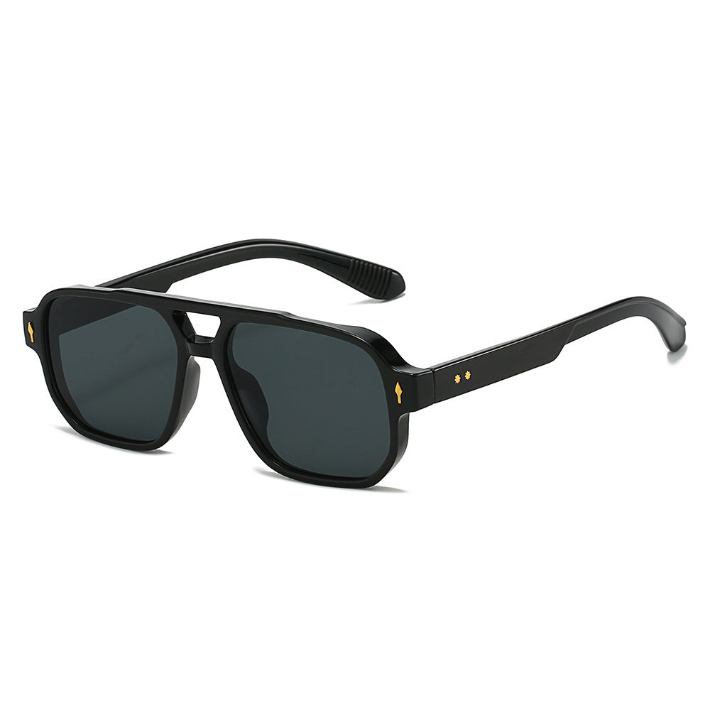 Oversized Geometric Sunglasses with Enhanced UV Protection Stornfield