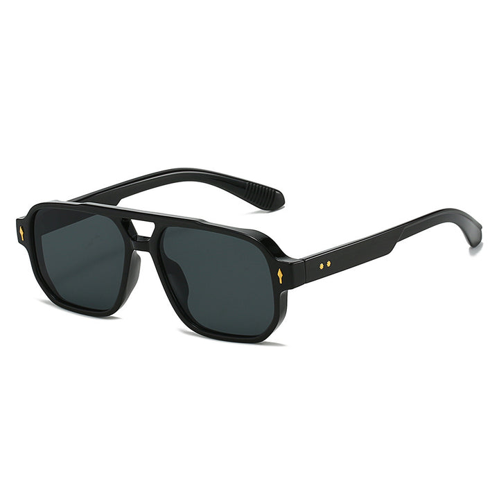 Oversized Geometric Sunglasses with Enhanced UV Protection Stornfield