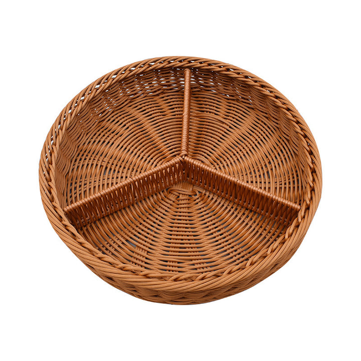 Multi-Compartment Woven Organizer Tray Stornfield
