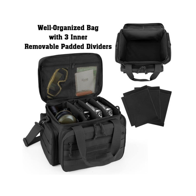Versatile camera bag with inner compartments Stornfield
