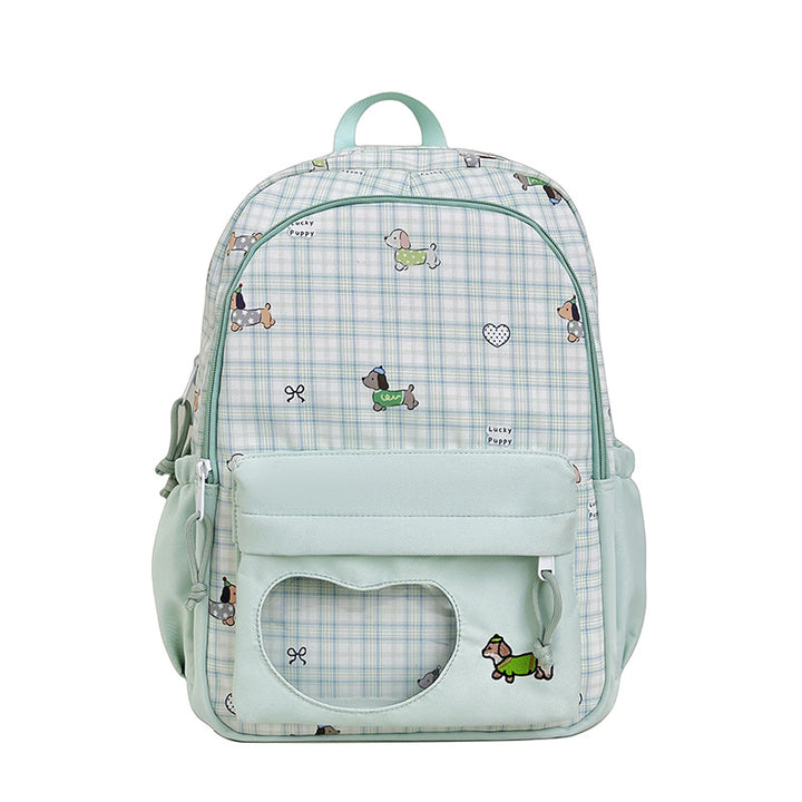 Backpack with Creative Music and Animal Motif Stornfield