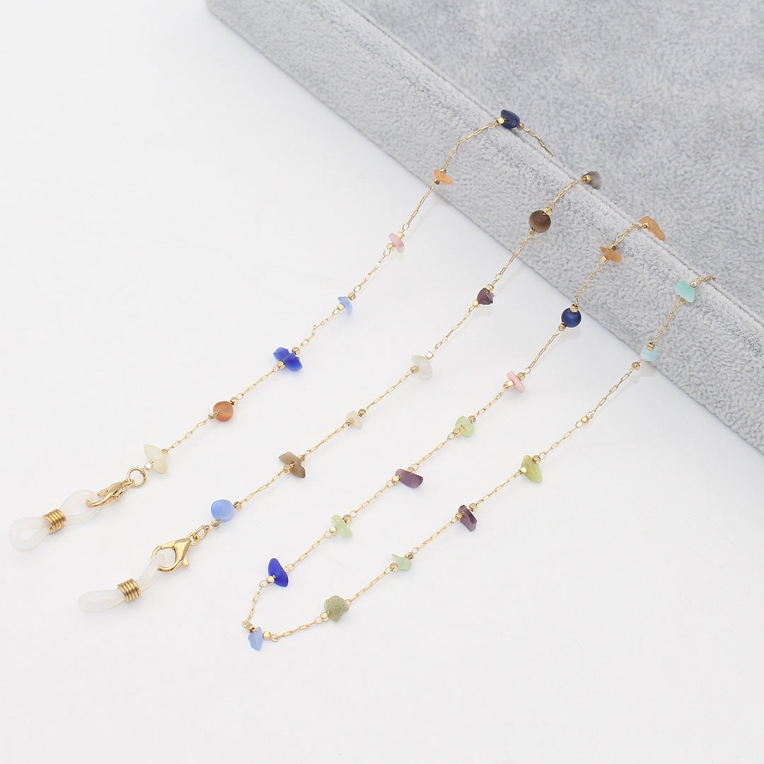 Elegant Crystal-Embellished Eyewear Chain Stornfield