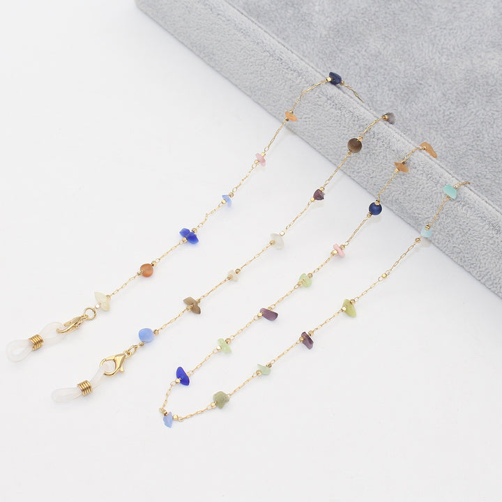 Elegant Crystal-Embellished Eyewear Chain Stornfield