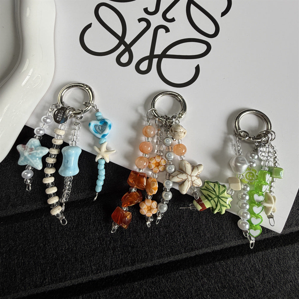 Decorative Beaded Keychain Stornfield 1790135676