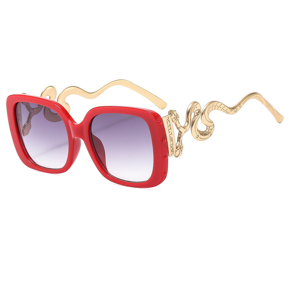Women's extravagant designer sunglasses with luxurious snake frame Stornfield