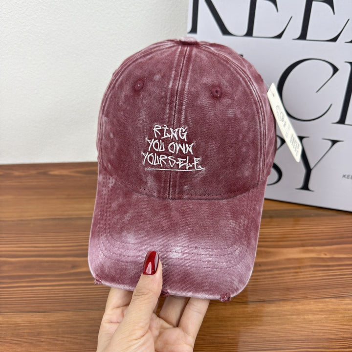 Women's Distressed Motivational Baseball Cap Stornfield