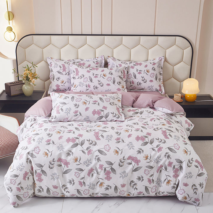 Cozy Heart Pattern Bedding Set