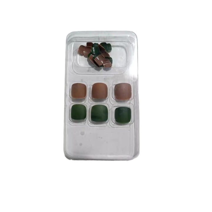 Decorative Press-On Nail Set Stornfield