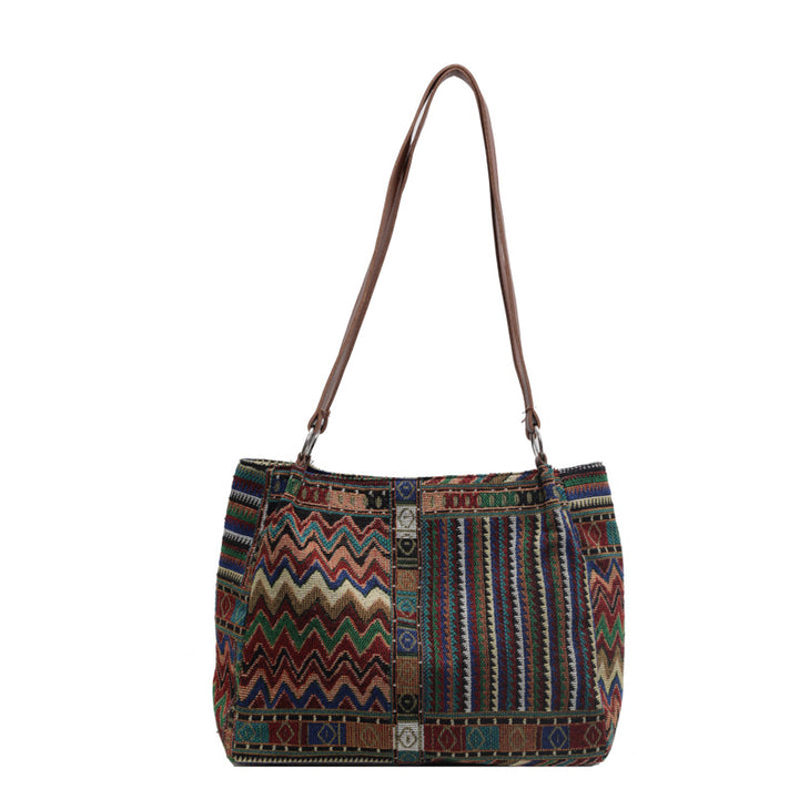 Bohemian Style Woven Handbag