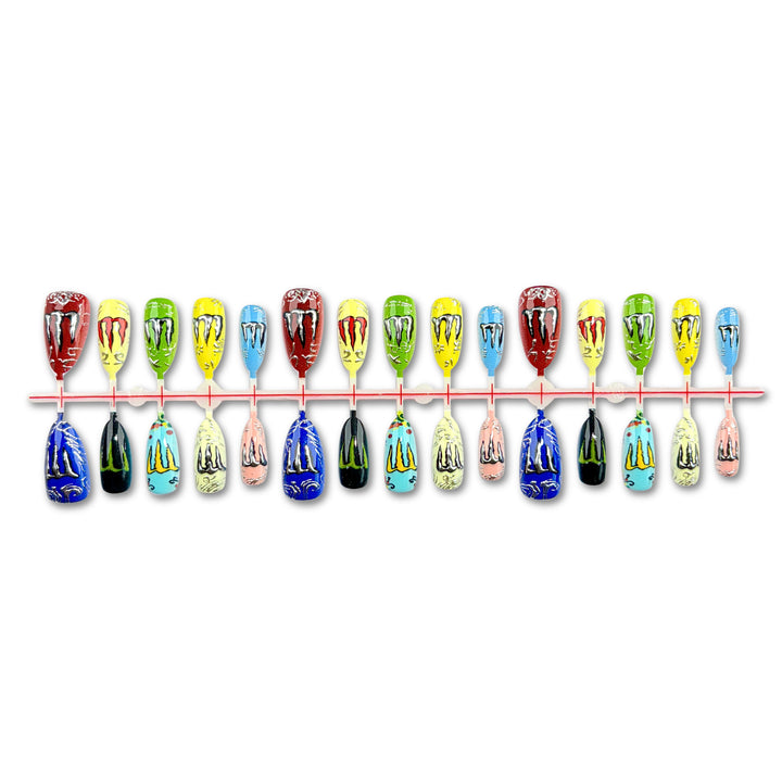 Gel-Nail Set Stornfield