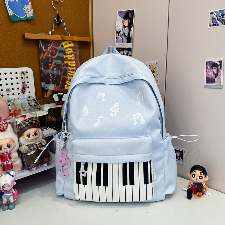 Musical-Themed Casual Backpack Stornfield