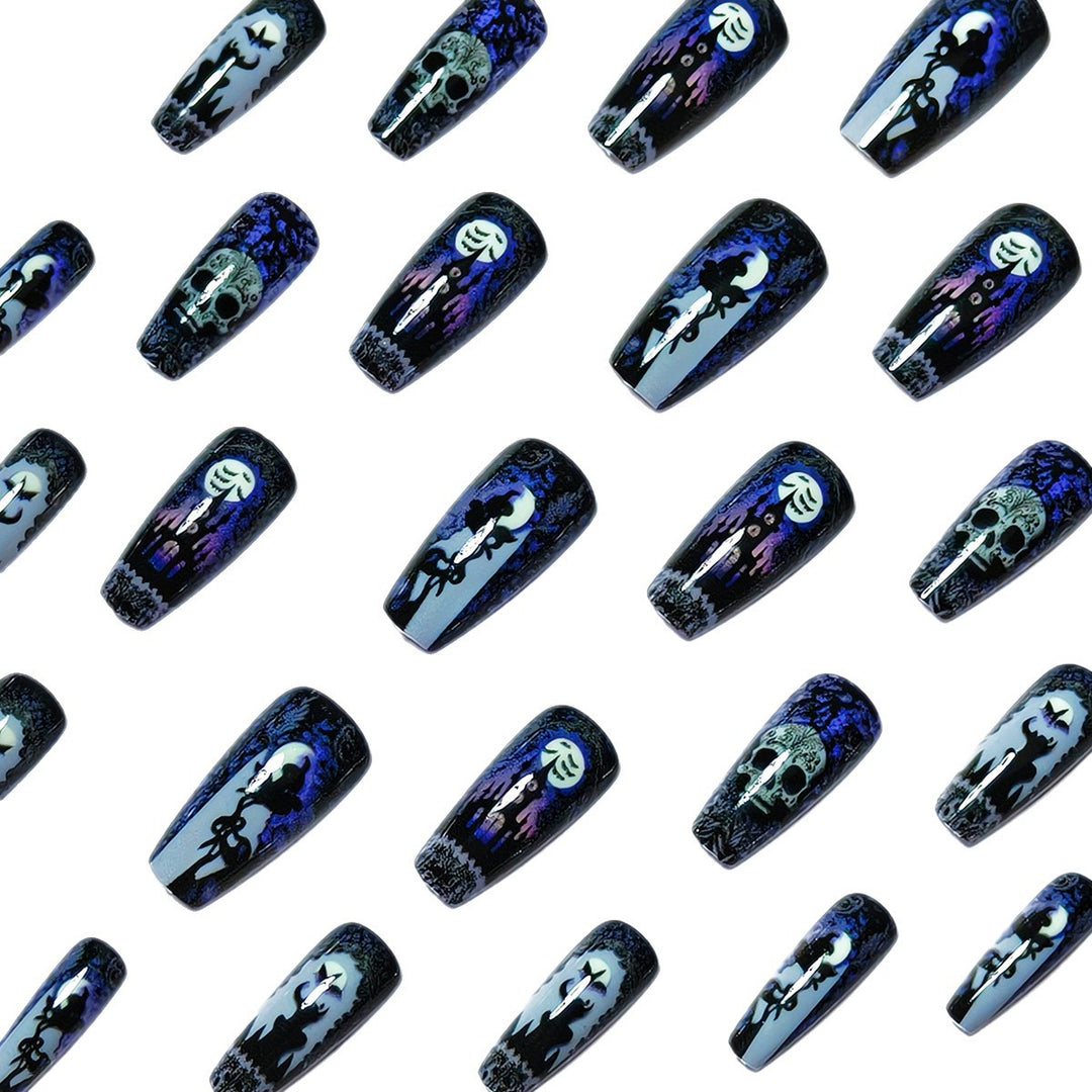 Creative Halloween Style Artificial Nails Stornfield