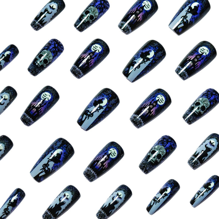 Creative Halloween Style Artificial Nails Stornfield