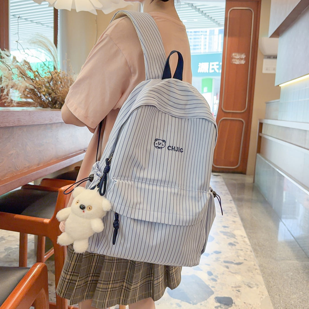 Striped Lightweight Backpack Stornfield