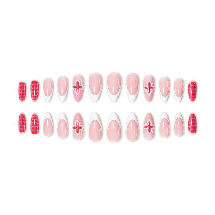 Floral Stiletto Nail Enhancements Stornfield