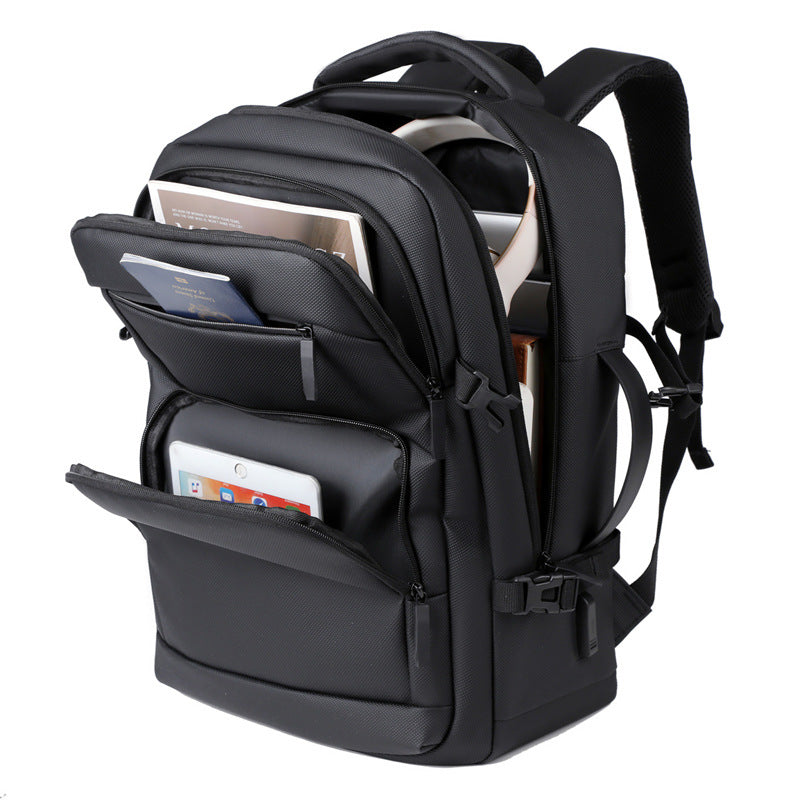 Multifunctional Travel Backpack with Padded Laptop Compartment and Innovative Compartment Design Stornfield