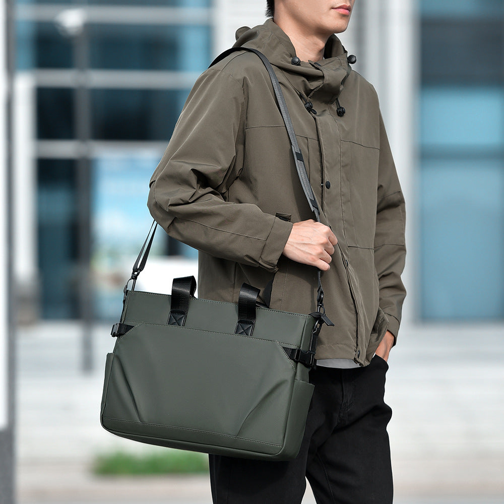 Professional Multi-Pocket Tech Briefcase Stornfield