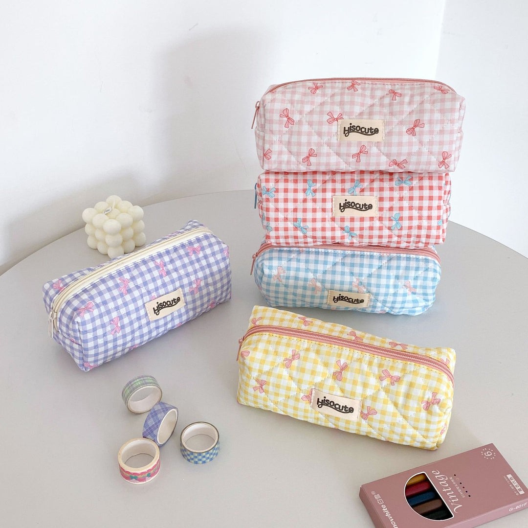 Stylish Quilted Pencil Case Stornfield