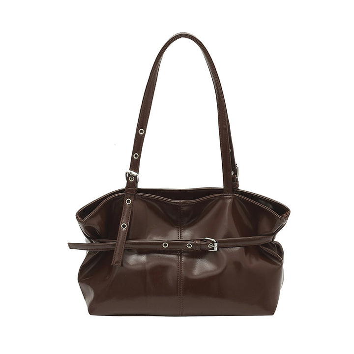 Stylish Faux Leather Tote Bag