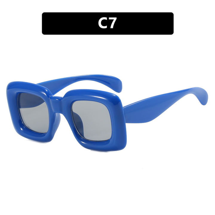 Women stylish square sunglasses with wide frame Stornfield